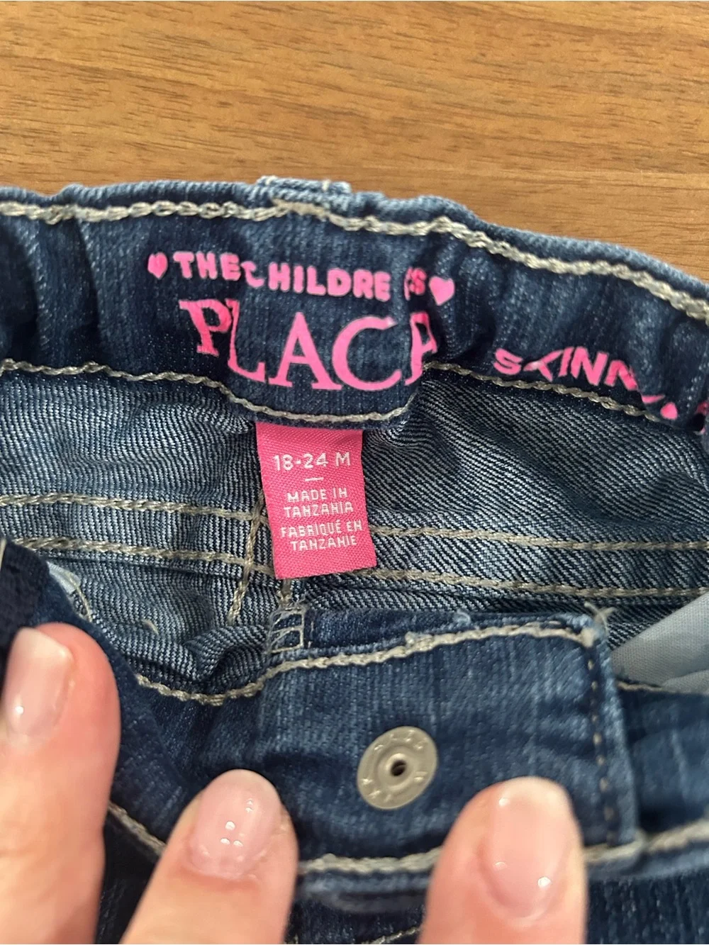 The Children's Place Girls' Mixed Denim & Black Bottoms - Blue & Black